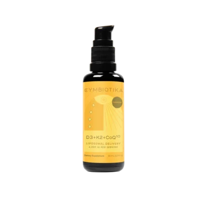 Liposomal Vitamin D3 + K2 + CoQ10